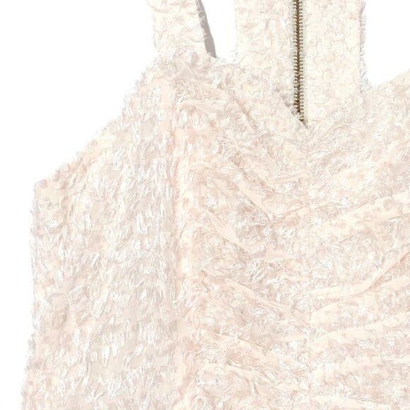 RIVER island light pink eyelash t-Back dress - Picture 3 of 5